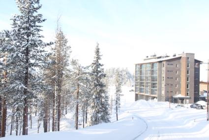 Mökkimajoitus Leviltä